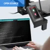 A 3D printer and a laptop are shown, with a person's hands on the laptop keyboard. Náhled obrázku produktu