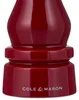 Cole & Mason London Acryl rot Pfeffermühle 15 cm Produktbild-Vorschau 2