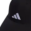 Close-up of a black Adidas cap with the Adidas logo. Podgląd zdjęcia produktu