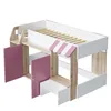 A children's loft bed designed to look like a house or shop. Produktbild-Vorschau