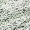 Tappeto in pelle intrecciata verde chiaro 160x230 Anteprima dell’immagine prodotto 4
