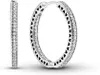 Pandora Orecchini a cerchio con cuori e scintille 296319CZ Anteprima dell’immagine prodotto 3