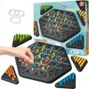 Logická desková hra Triangly Triggle strategická hra pro 2 Náhled obrázku produktu 1