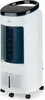 A white and black air cooler with blue accents is shown against a white background. Produktbild-Vorschau