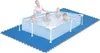 W'eau Pool Bodenschutzfliesen Set Blau 50x50x1 cm 8 Stück Produktbild-Vorschau 2