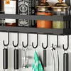 Muxing Kühlschrank Regal Gewürzregal Hängeregal Küchenregal Produktbild-Vorschau 7