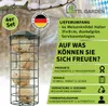 TTL GARDEN 4er Set Meisenknödelhalter mit Dach 31cm Grün Produktbild-Vorschau 7