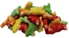 Produktbild Fruchtgummi Fische bunt in den Farben grün orange gelb und rot 175g Produktbild-Vorschau