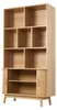 Calicosy - Libreria con 2 ante scorrevoli H157,5 cm - Anteprima dell’immagine prodotto 3