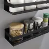 Metalowa półka łazienkowa, czarna, 50 cm Podgląd zdjęcia produktu 9