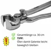 AMKA Hufzange mit Feder 12 Zoll Hufschneidezange Edelstahl Produktbild-Vorschau 6