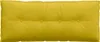 vidaXL Dossier Coussin Jaune 120 x 50 cm Tissu velours Voir les images du produit 6