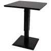 DEGAMO Stehtisch Lifttisch LAVAL 75x75cm, Aluminium Produktbild-Vorschau 9