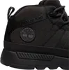 Close-up view of the side of a black Timberland boot. Náhled obrázku produktu