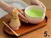 Coffret matcha latte "Fuji Pink" avec bol verseur, fouet et Voir les images du produit 7