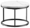 okwish 2-in-1-Couchtisch Tischplatte in Marmoroptik, Produktbild-Vorschau 9