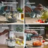 Kenwood CHP62.400SI, 0,6 liter, Zilver, Glas, 191 mm, 174 Productafbeelding-voorbeeld 5