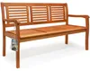 Casaria Panchina da giardino in Legno di Eucalipto Anteprima dell’immagine prodotto 1