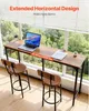 SucceBuy tavolo da bar con bordi arrotondati e design Anteprima dell’immagine prodotto 5