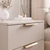 Hängender Nachttisch LINA KASCHMIR 2S LED mit goldfarben Produktbild-Vorschau 3