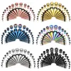 36 Stück Edelstahl Spitzkegel Stretching Ohr Tunnel Stecker Produktbild-Vorschau 4