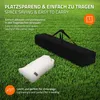 ML-Design dvojitá hojdacia sieť s rámom, béžová, pre 2 Náhľad obrázku produktu 6