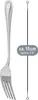 com-four® 12x Kuchengabel aus rostfreiem Edelstahl 430 - Produktbild-Vorschau 6