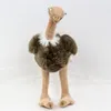 Kuscheltier Strauß 32 cm stehend grau Produktbild-Vorschau 2