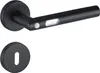 Orbit LED-Türgriff MeinTürgriff Türdrücker BB PZ WC schwarz Produktbild-Vorschau 2
