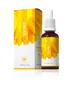 A product box and bottle of Gynex, a homeopathic remedy, are displayed against a white background. The packaging features images of calendula flowers and the brand name. Podgląd zdjęcia produktu