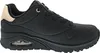 A studio shot of a single black Skechers sneaker. Anteprima dell’immagine prodotto