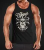 Herren Tank-Top Vikings Skull Wikinger Totenkopf Bart Produktbild-Vorschau 2
