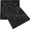 Two black carbon filters for a range hood. Produktbild-Vorschau