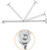 4 Stück Klappenhalter Klappenstütze, Kaltgewalzter Stahl Produktbild-Vorschau 2