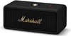 A black Marshall portable Bluetooth speaker with a brass logo. Produktbild-Vorschau