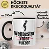 Vater Geschenk Tasse Weltbester Papa Furzer Geschenkidee Produktbild-Vorschau 3