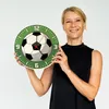 Fußball Ziffernblatt Wanduhr aus MDF für Fußballfans Produktbild-Vorschau 2