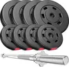 Hop-Sport Hantelset 39 kg, 1x Langhantelstange, Produktbild-Vorschau 1