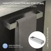 ML-Design držák na ručníky bez vrtání, 26 cm, stříbrný, z Náhled obrázku produktu 2