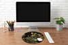 MuchoWow® Mauspad Mousepad Dschungel - Gold - Bäume 50x50 Produktbild-Vorschau 4