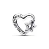Sterlingsilber Moments Slide-Charm Familie Herz Sterne von Produktbild-Vorschau 4