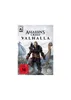 The cover art for the video game Assassin's Creed Valhalla, featuring a Viking warrior in the foreground with a ship and a longship in the background. Voir les images du produit