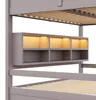 Etagenbett 160x200 cm mit 6 Stauraumschränken, Produktbild-Vorschau 10