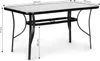 Gartentisch aus Glas 120x70 cm, für Terrasse und Garten, Produktbild-Vorschau 6