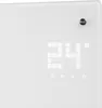 A close-up of a white digital thermostat display showing the temperature. Produktbild-Vorschau