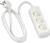Hama 00030569, 3 AC-Ausgänge, 230 V, 3500 W, Weiß, Produktbild-Vorschau 5