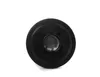 A black circular object with a central opening, isolated on a white background. Produktbild-Vorschau