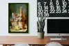 Holzschild Kunst 20x30cm Stillleben Sekt Obstkorb Zitrone Produktbild-Vorschau 5