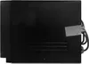 Side view of a black microwave oven. Produktbild-Vorschau