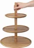 Olympia Etagere Akazie – 3-stufiger Holz-Stand für Kuchen & Produktbild-Vorschau 6